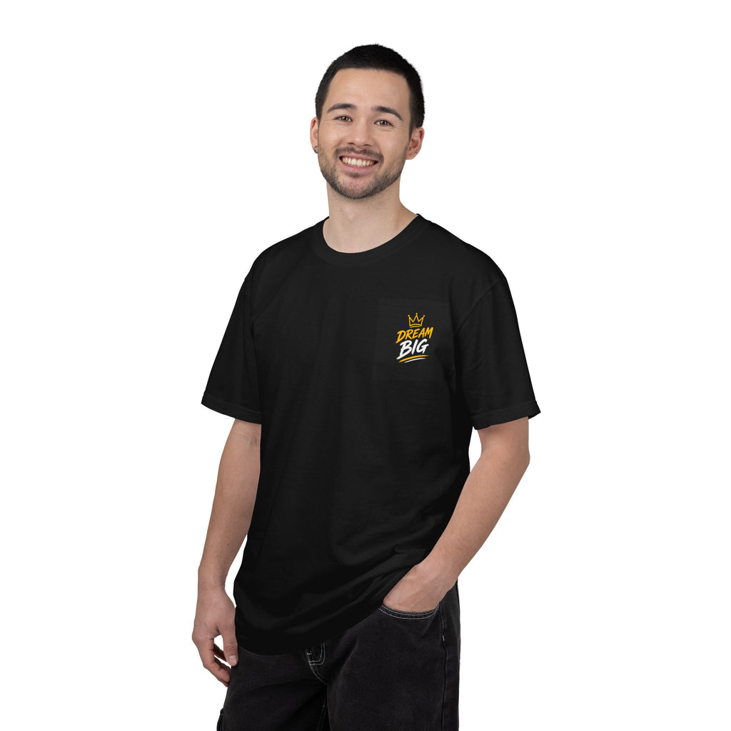 Low Battery High Dreams T-Shirt — Motivational Battery Graphic Tee