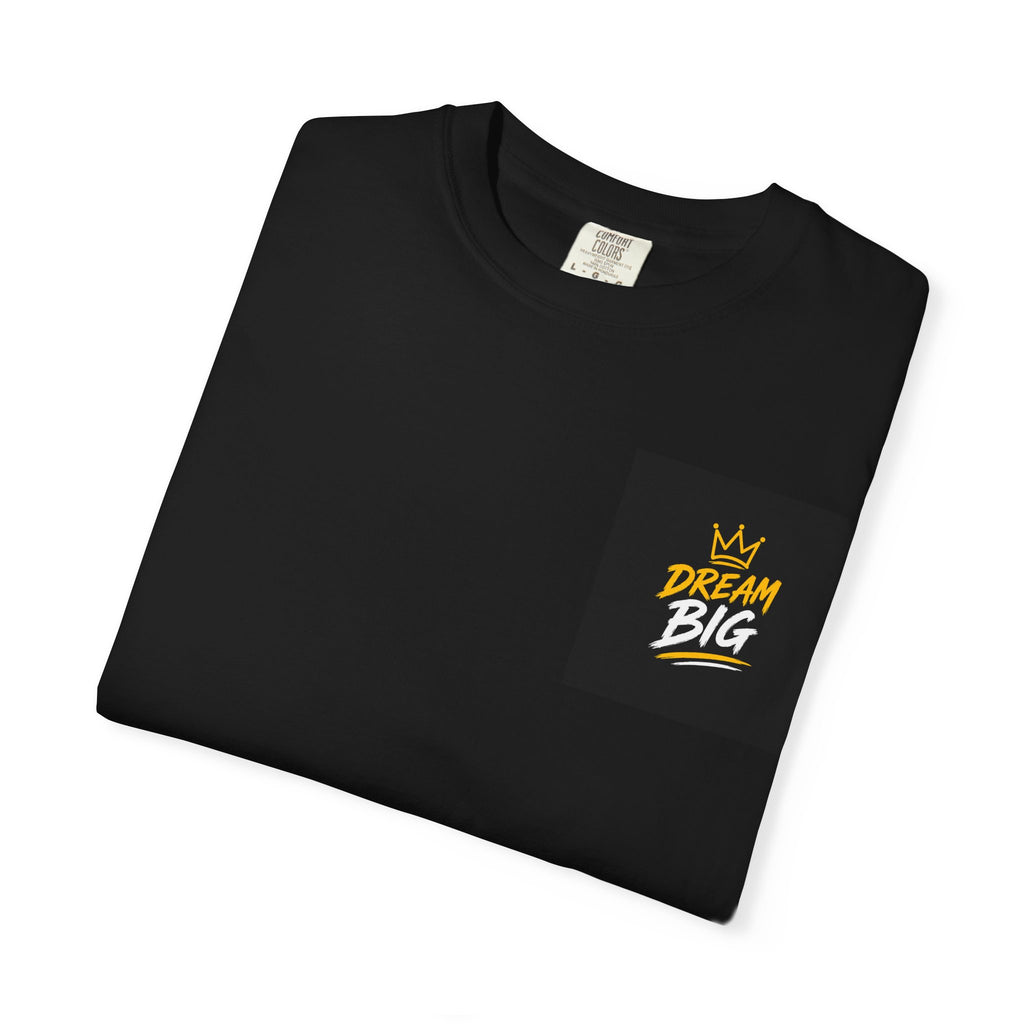 Low Battery High Dreams T-Shirt — Motivational Battery Graphic Tee