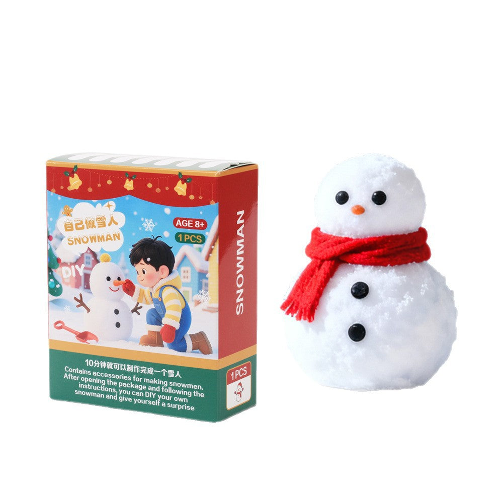 Internet-Famous Handmade DIY Artificial Snow Elementary School Science Project Snow-Making Experiment Material Kit Children's Toy Gift