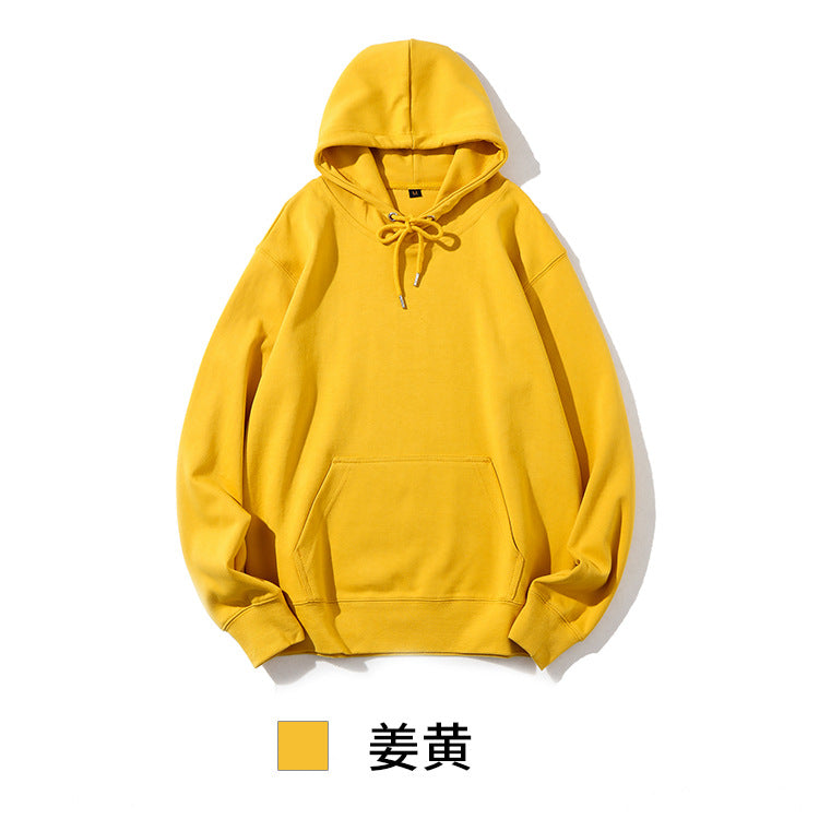 AG300 G Healthy Pullover Hooded Sweater Thin Combed Double-sided Cloth Blank Hoodie Wholesale Custom Logo Word